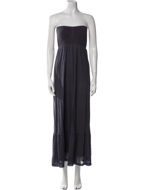 Theory Strapless Midi Length Dress