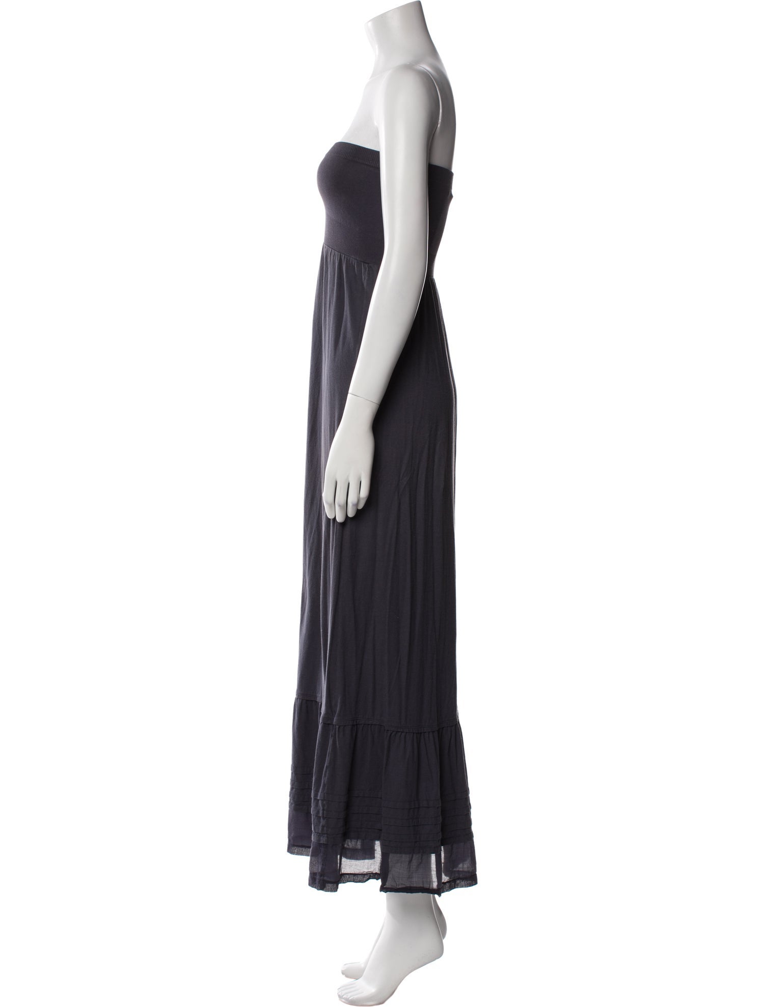 Theory Strapless Midi Length Dress