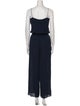 Theory Silk Scoop Neck Jumpsuit