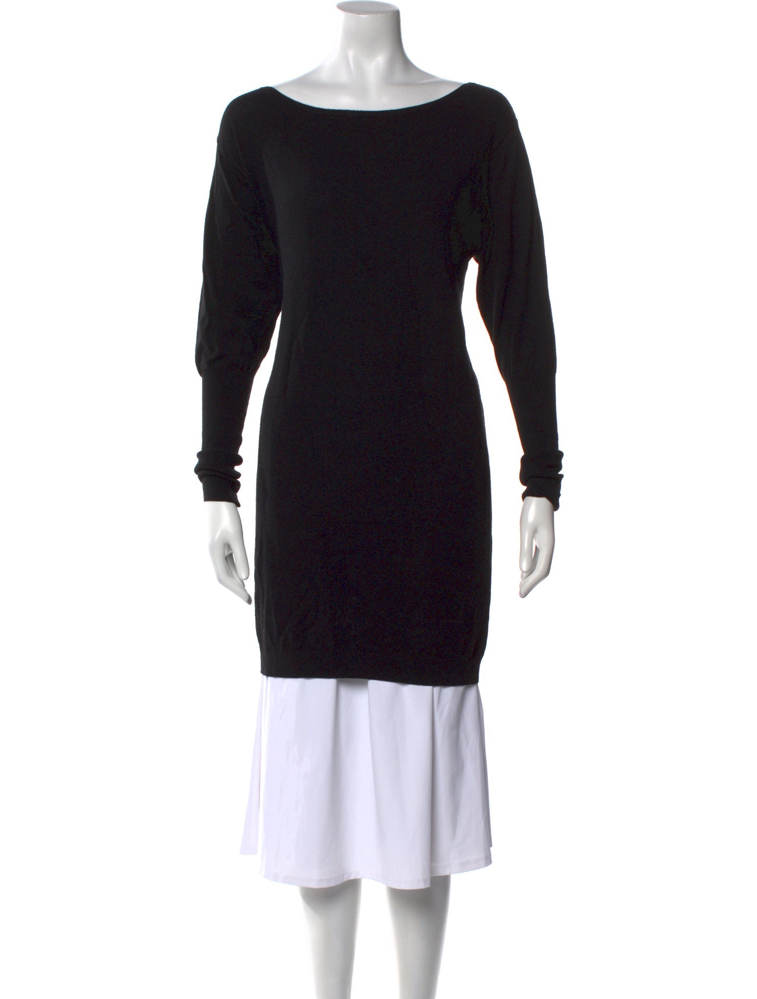 Theory Wool Bateau Neckline Sweater