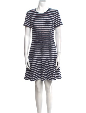 Theory Striped Mini Dress