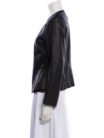 Theory Leather Biker Jacket