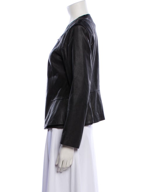 Theory Leather Biker Jacket