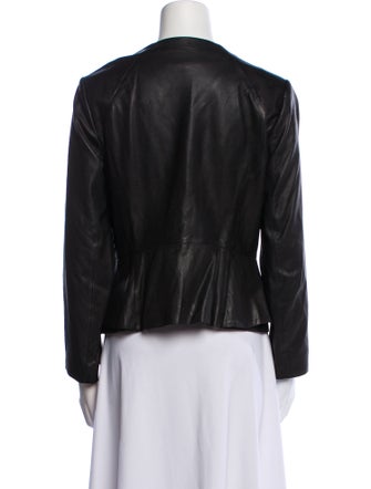 Theory Leather Biker Jacket