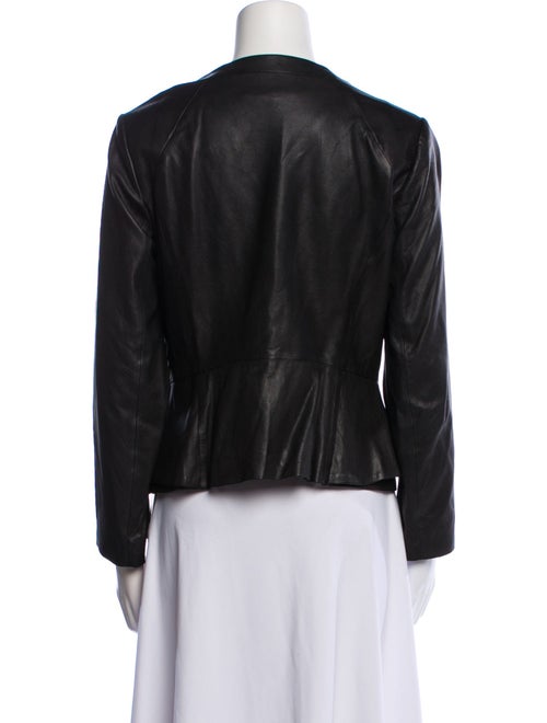 Theory Leather Biker Jacket