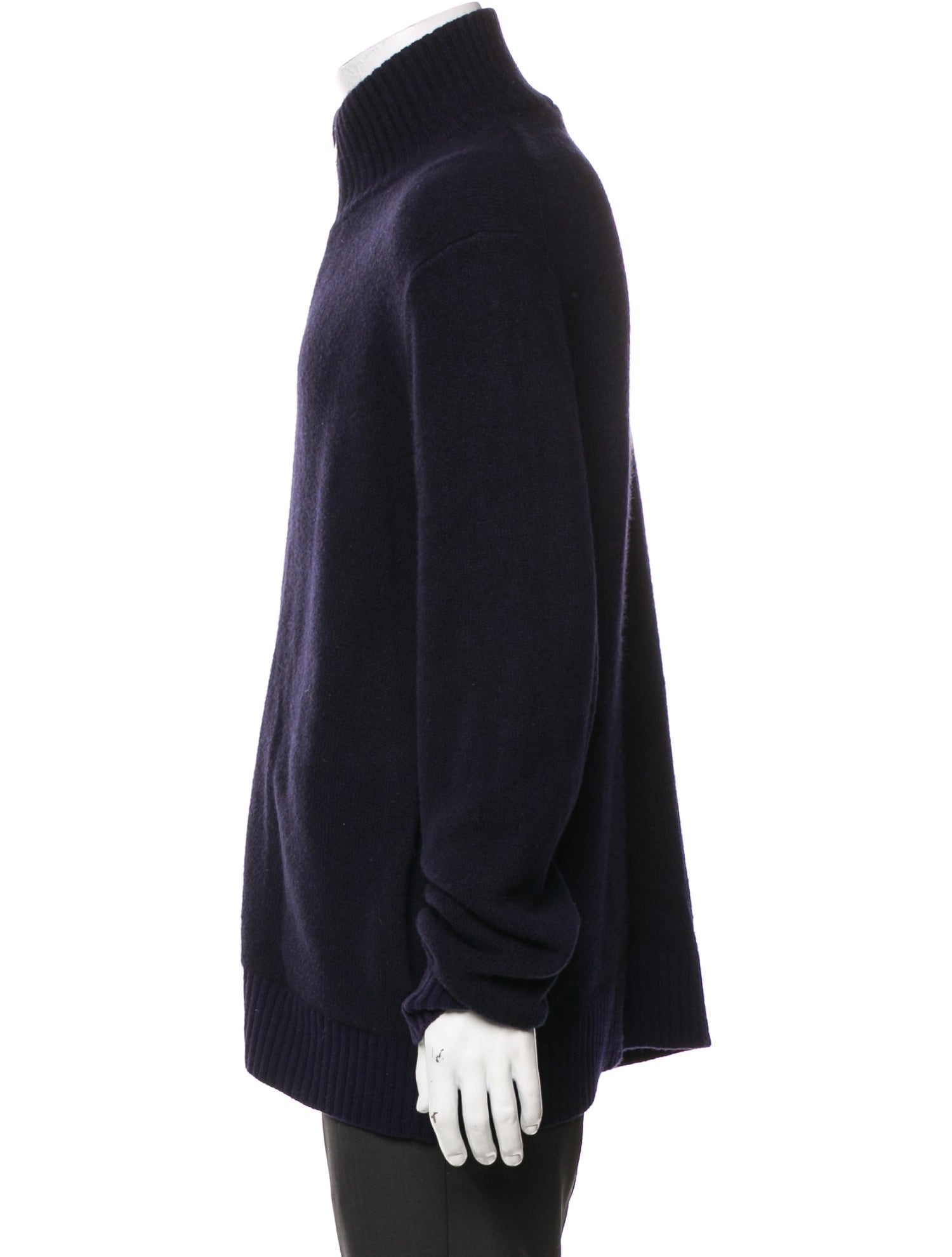 Theory Wool Turtleneck Cardigan