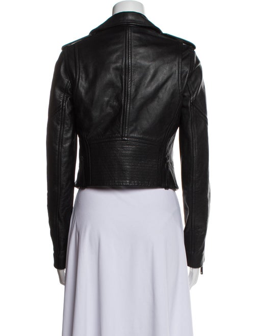 Theory Leather Biker Jacket