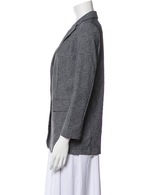 Theory Plaid Print Blazer