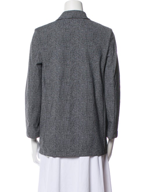 Theory Plaid Print Blazer