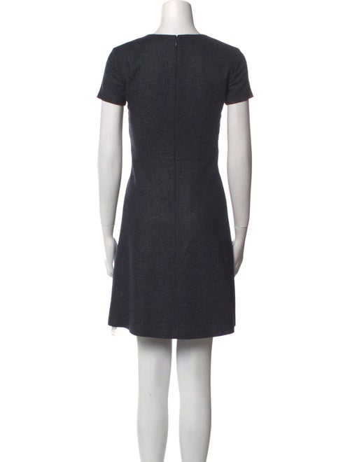 Theory V-Neck Mini Dress