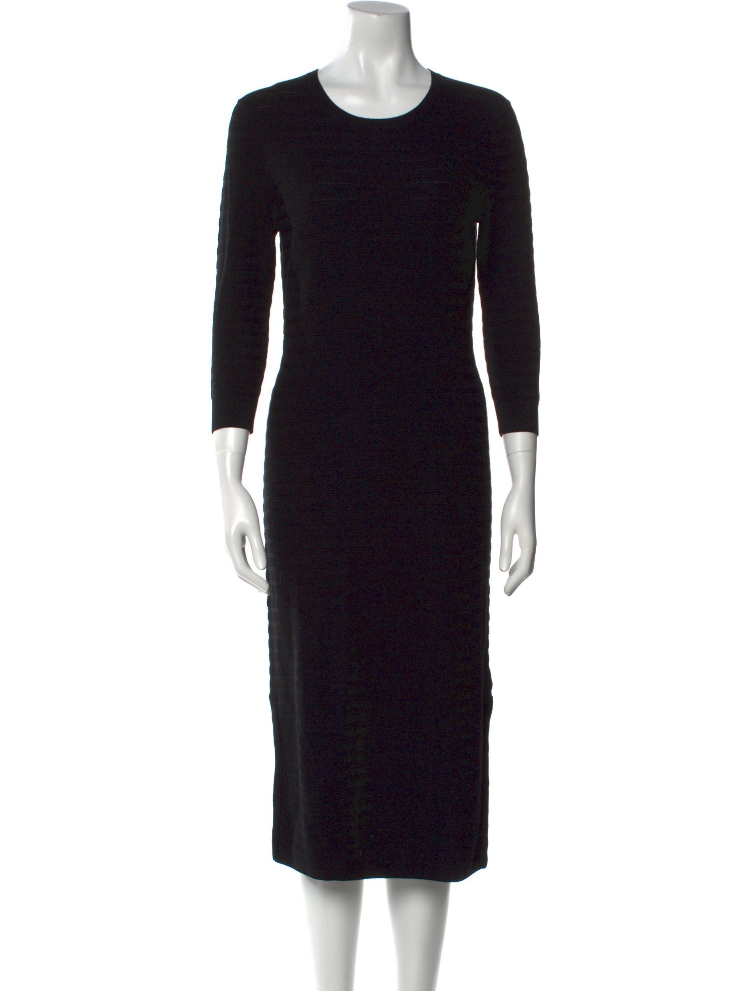 Theory Crew Neck Midi Length Dress