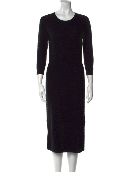 Theory Crew Neck Midi Length Dress