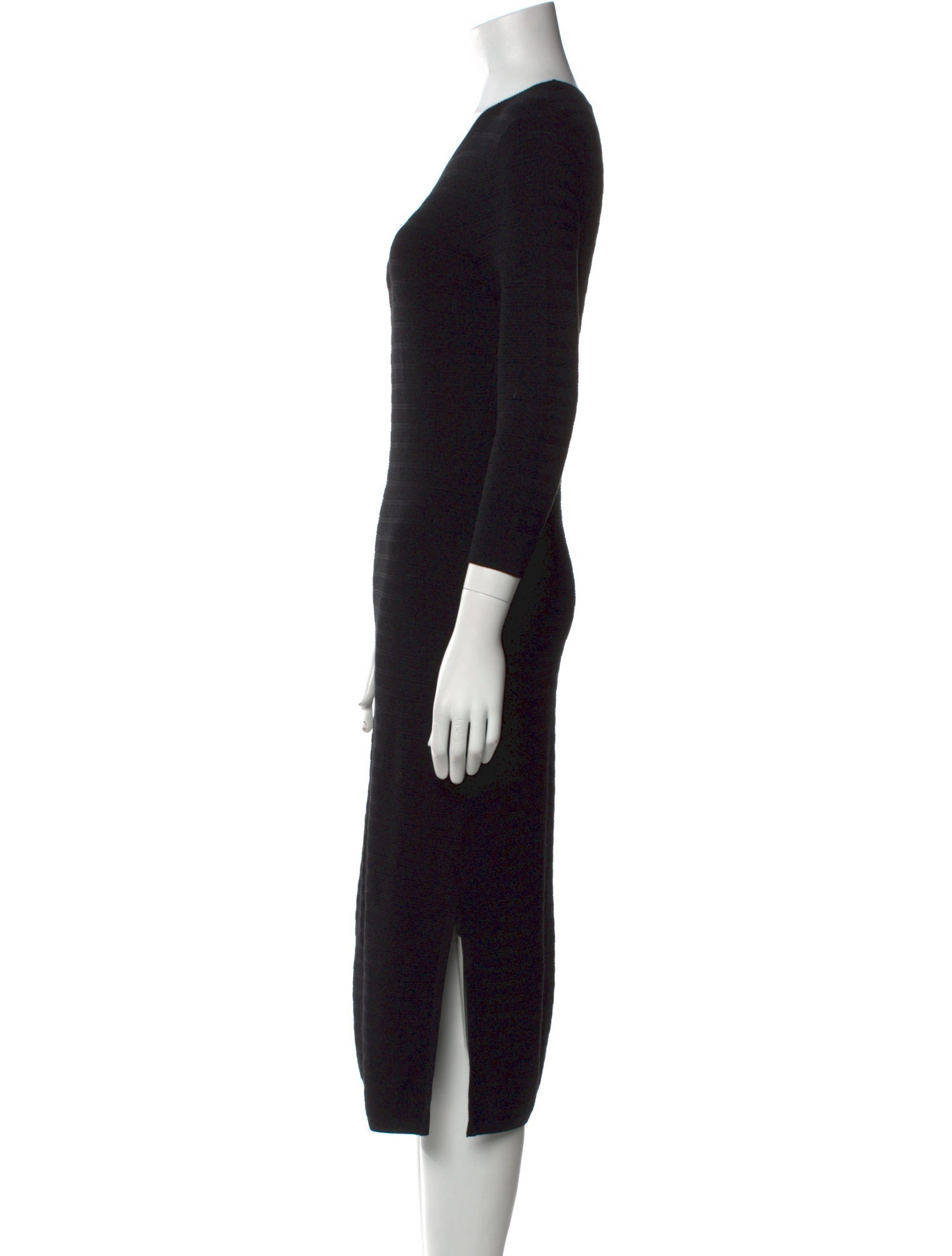 Theory Crew Neck Midi Length Dress