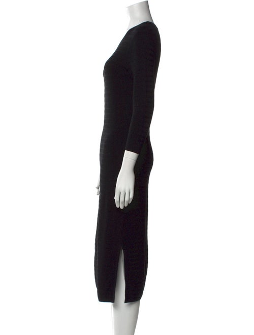 Theory Crew Neck Midi Length Dress