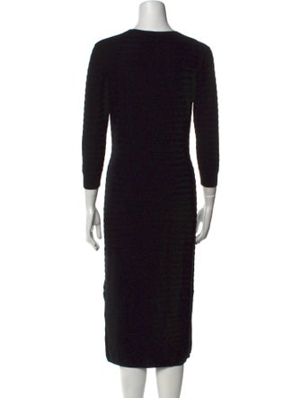 Theory Crew Neck Midi Length Dress