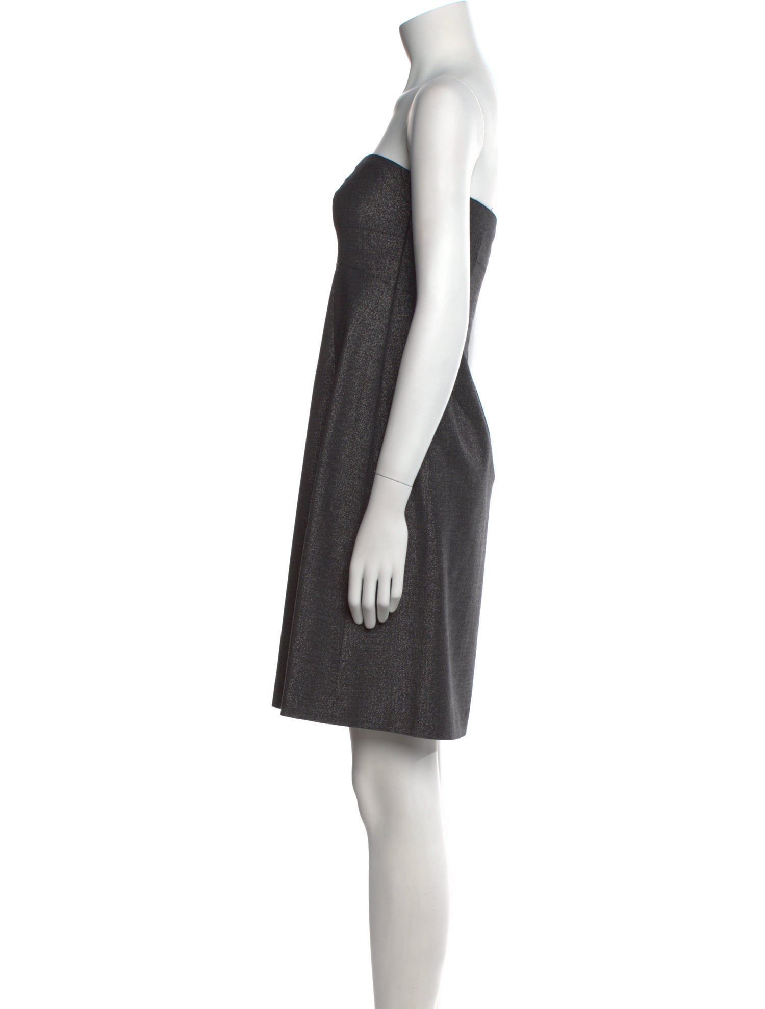 Theory Strapless Mini Dress