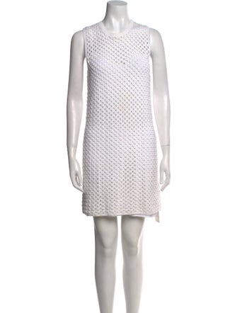 Theory Crew Neck Mini Dress