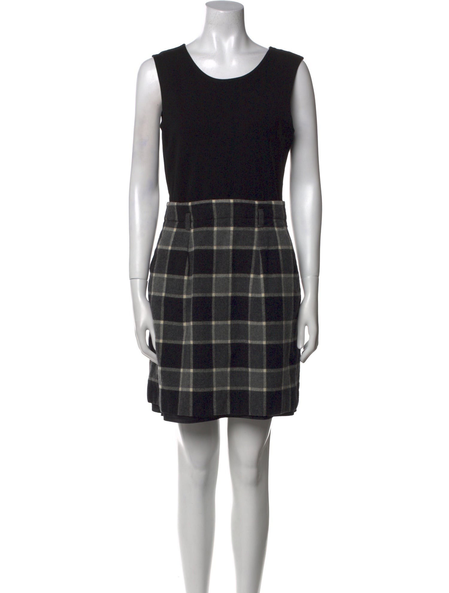 Theory Virgin Wool Mini Dress