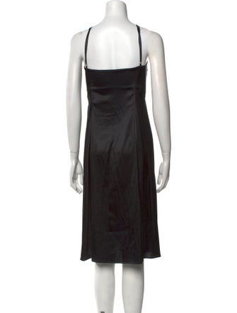 Theory V-Neck Midi Length Dress