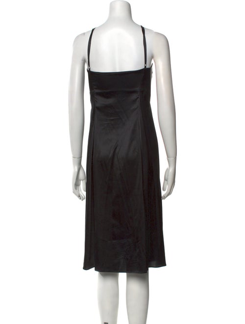 Theory V-Neck Midi Length Dress