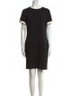 Theory Crew Neck Knee-Length Dress