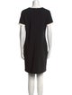 Theory Crew Neck Knee-Length Dress