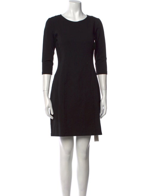 Theory Scoop Neck Mini Dress