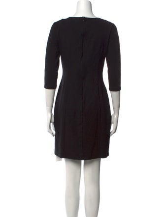 Theory Scoop Neck Mini Dress