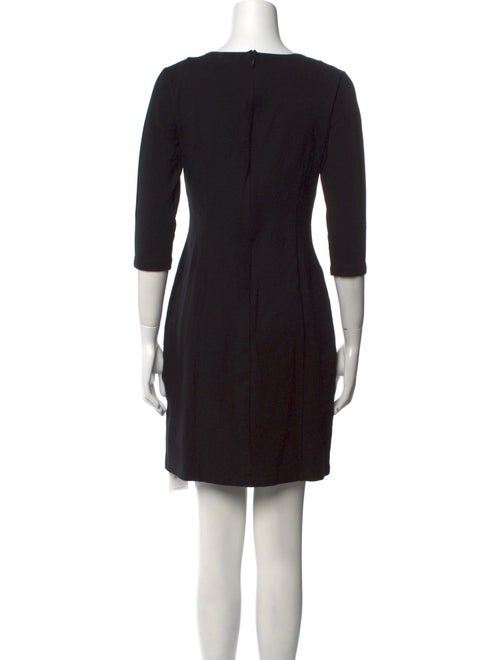 Theory Scoop Neck Mini Dress