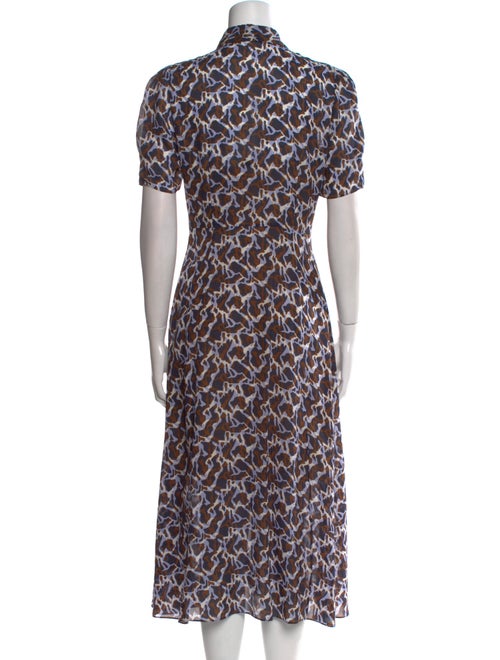 Theory Silk Midi Length Dress