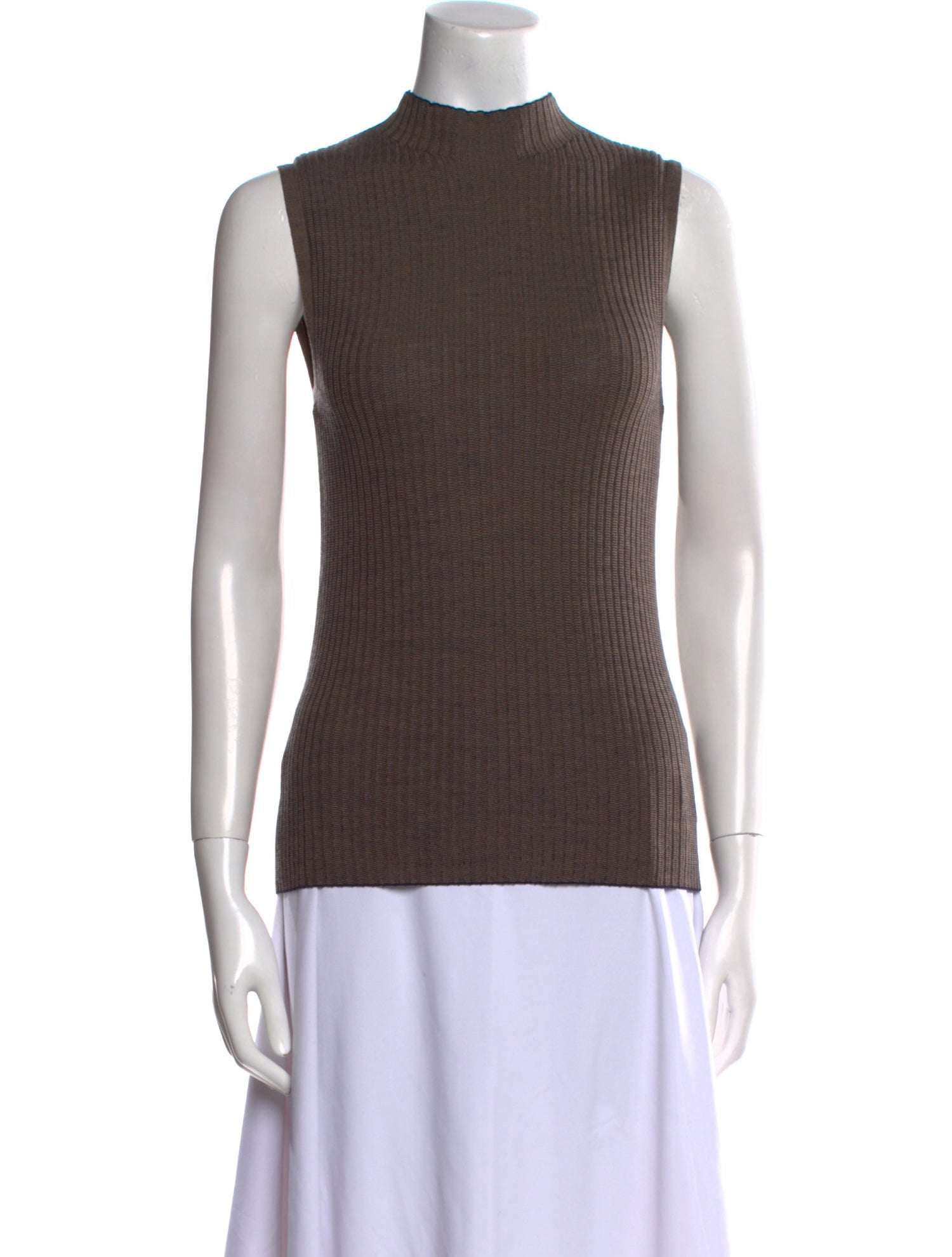 Theory Wool Mock Neck Sweater