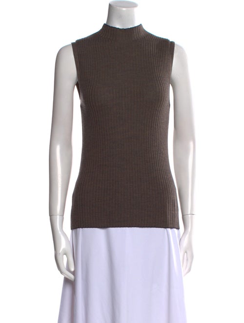 Theory Wool Mock Neck Sweater