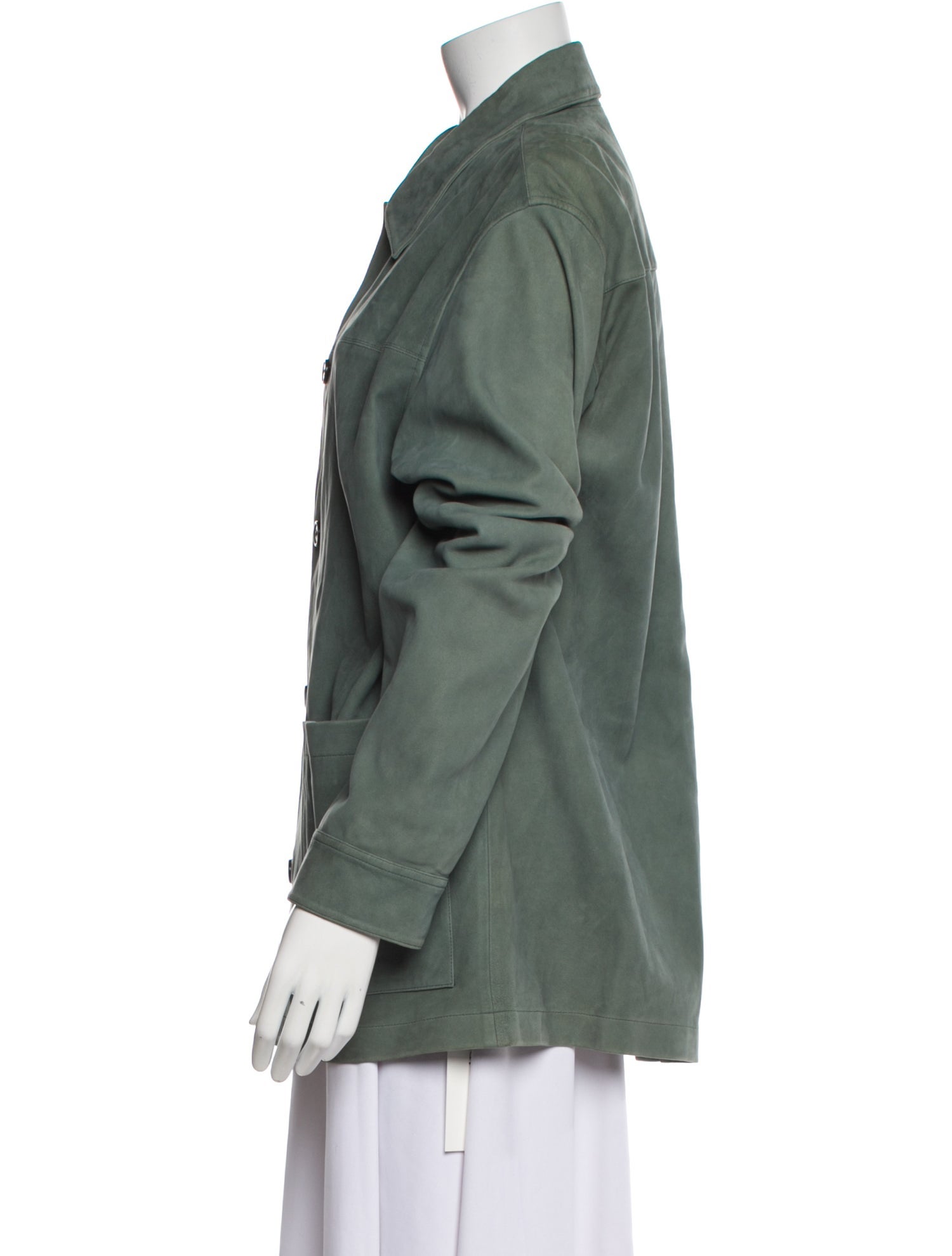 Theory Leather Utility Jacket