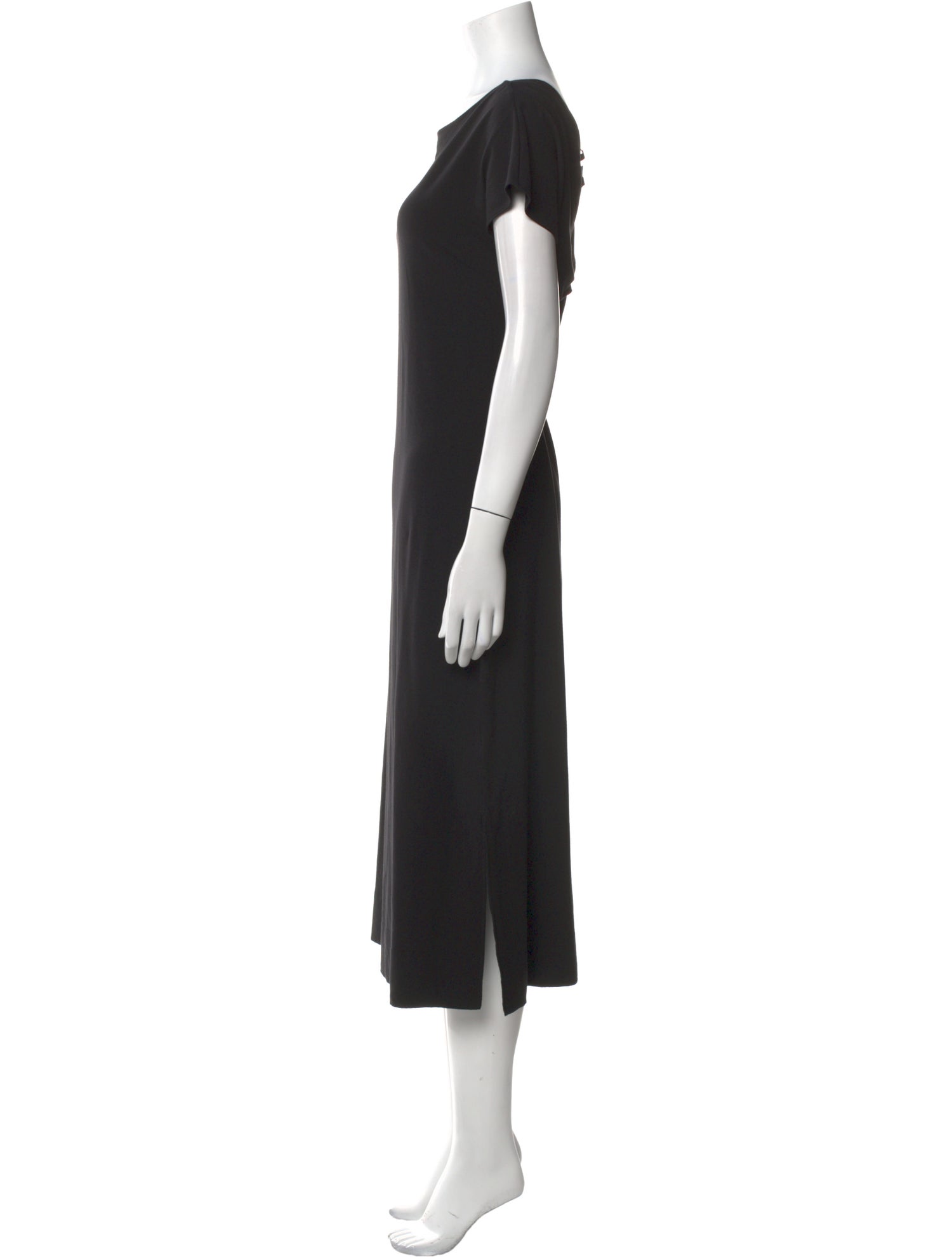 Theory Bateau Neckline Midi Length Dress