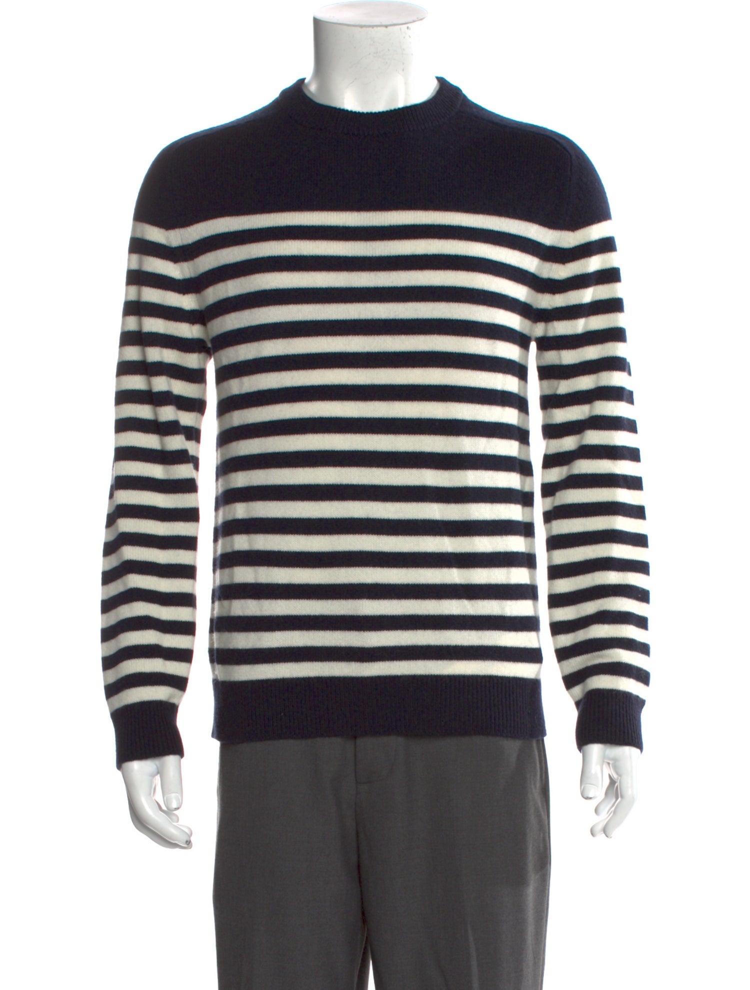 Theory Wool Striped Pullover