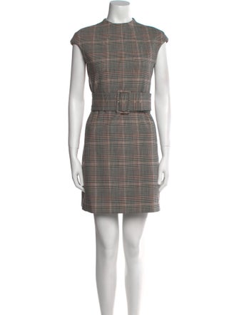 Theory Virgin Wool Mini Dress