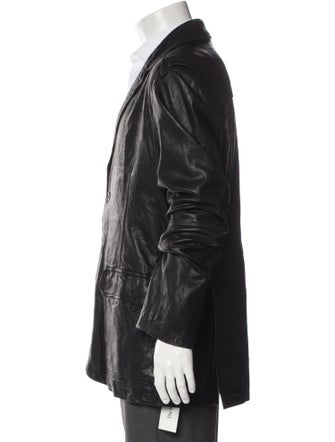Theory Leather Coat