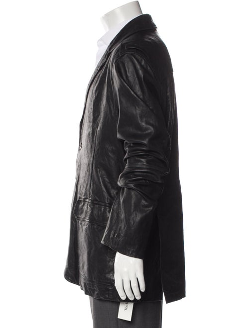 Theory Leather Coat