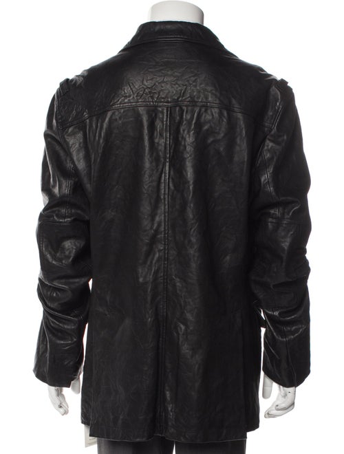 Theory Leather Coat
