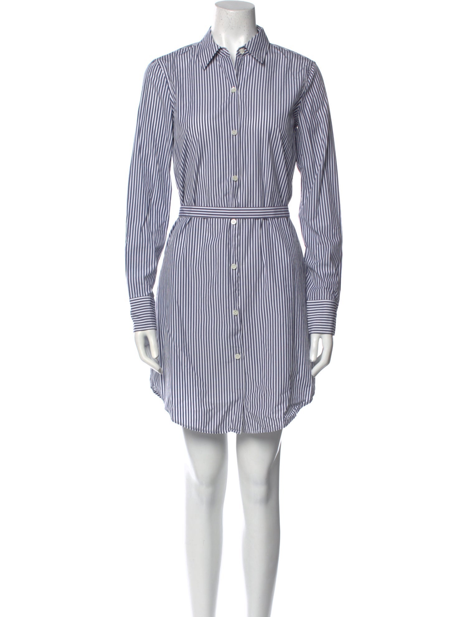 Theory Striped Mini Dress