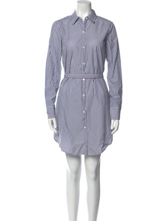 Theory Striped Mini Dress