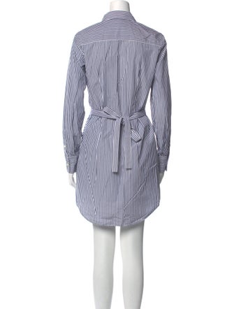 Theory Striped Mini Dress