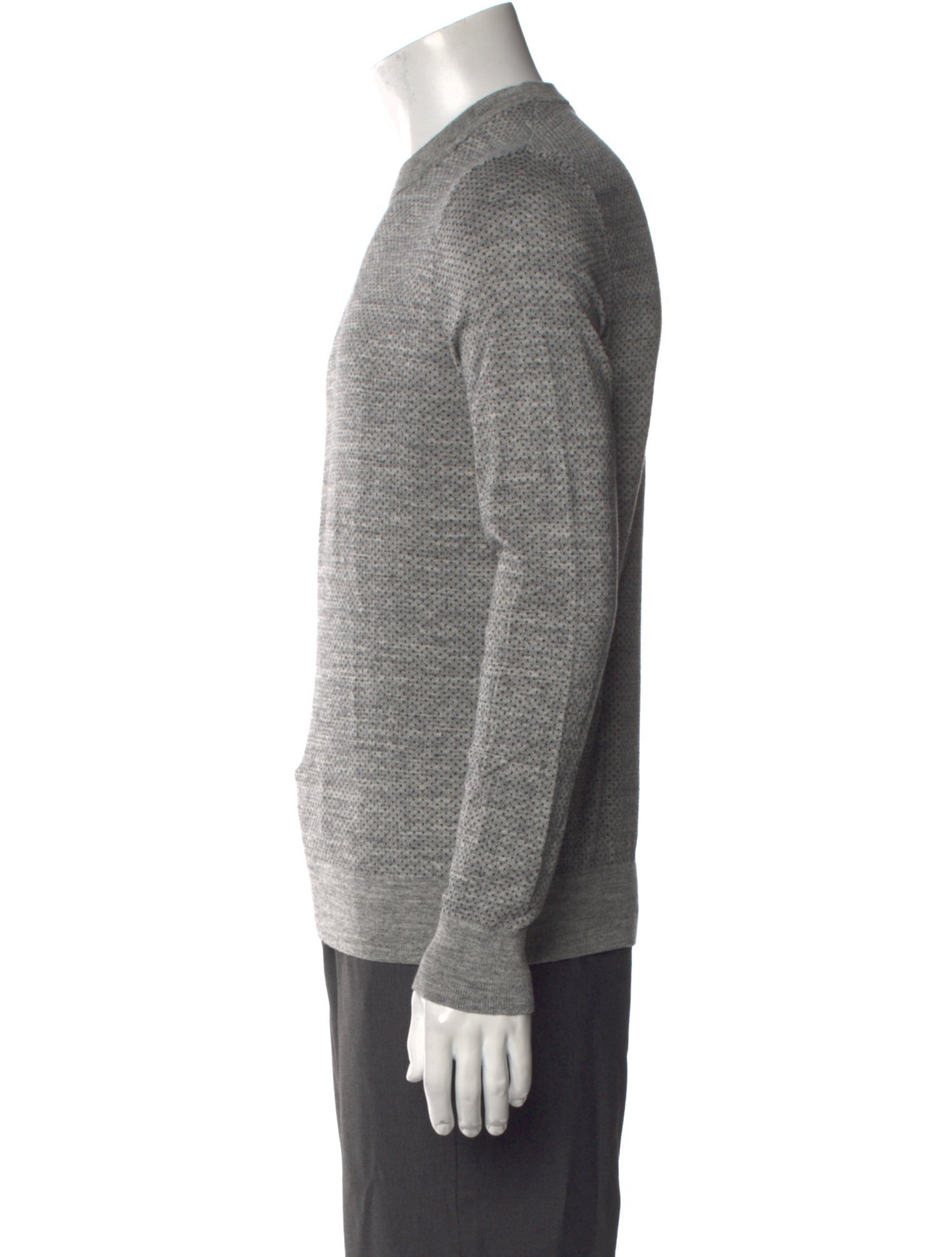 Theory Crew Neck Long Sleeve Pullover