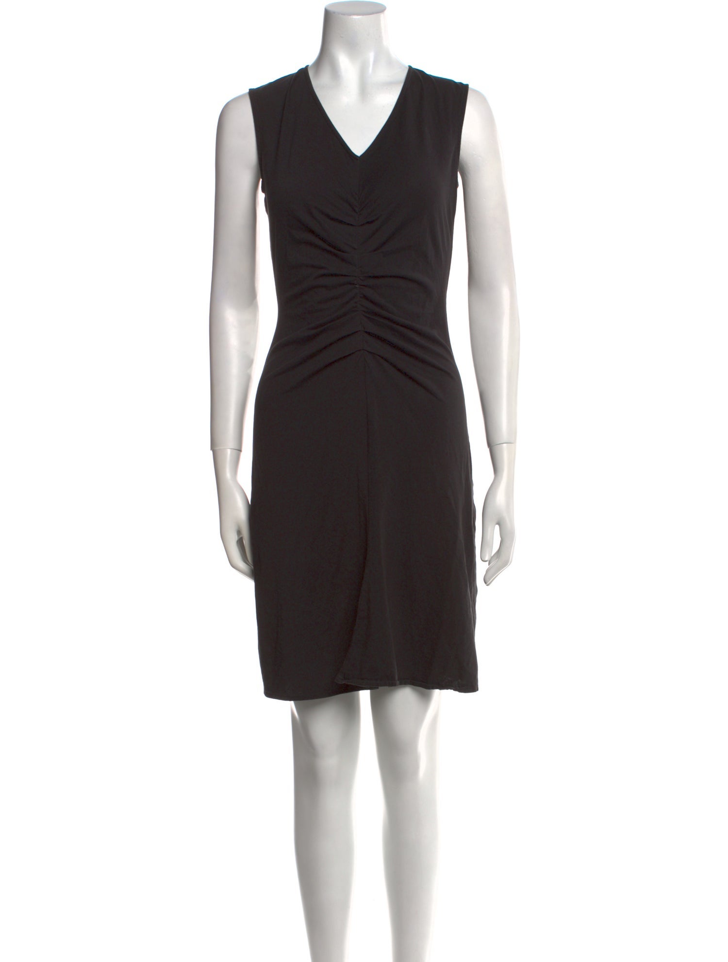 Theory V-Neck Mini Dress