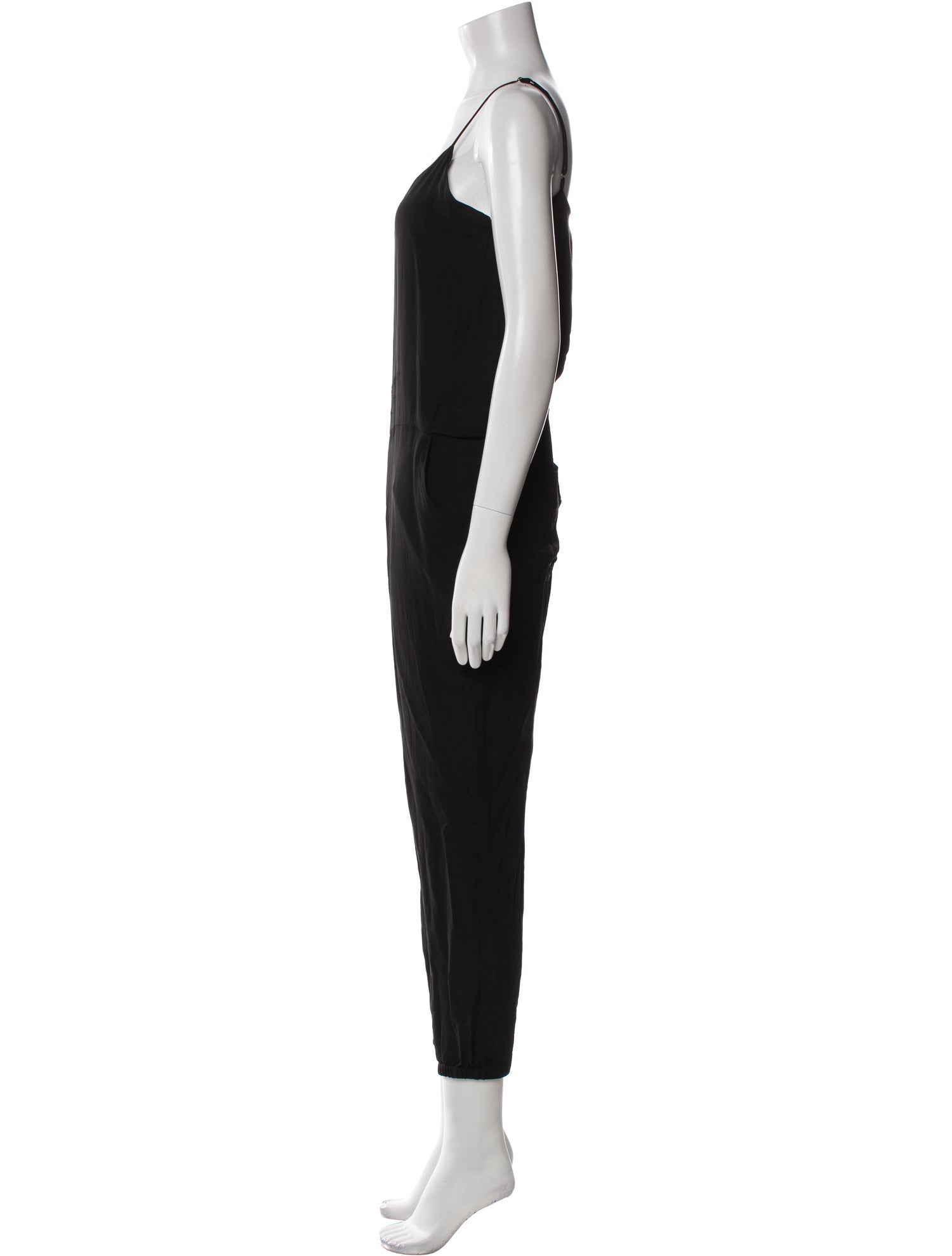 Theory Silk V-Neck Jumpsuit