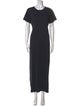 Theory Crew Neck Long Dress