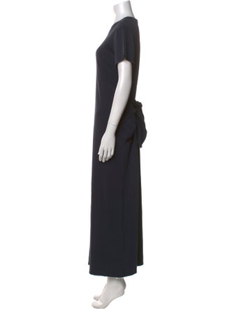 Theory Crew Neck Long Dress