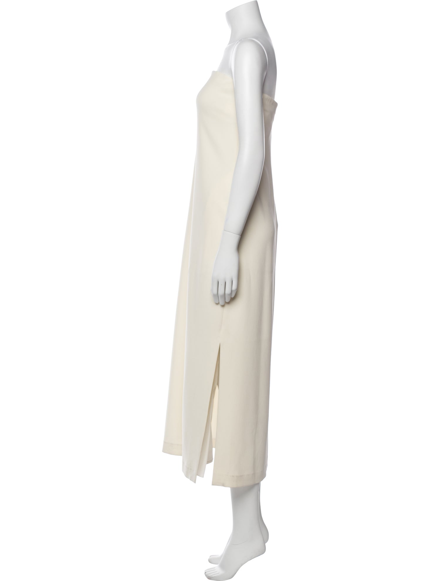 Theory Square Neckline Midi Length Dress