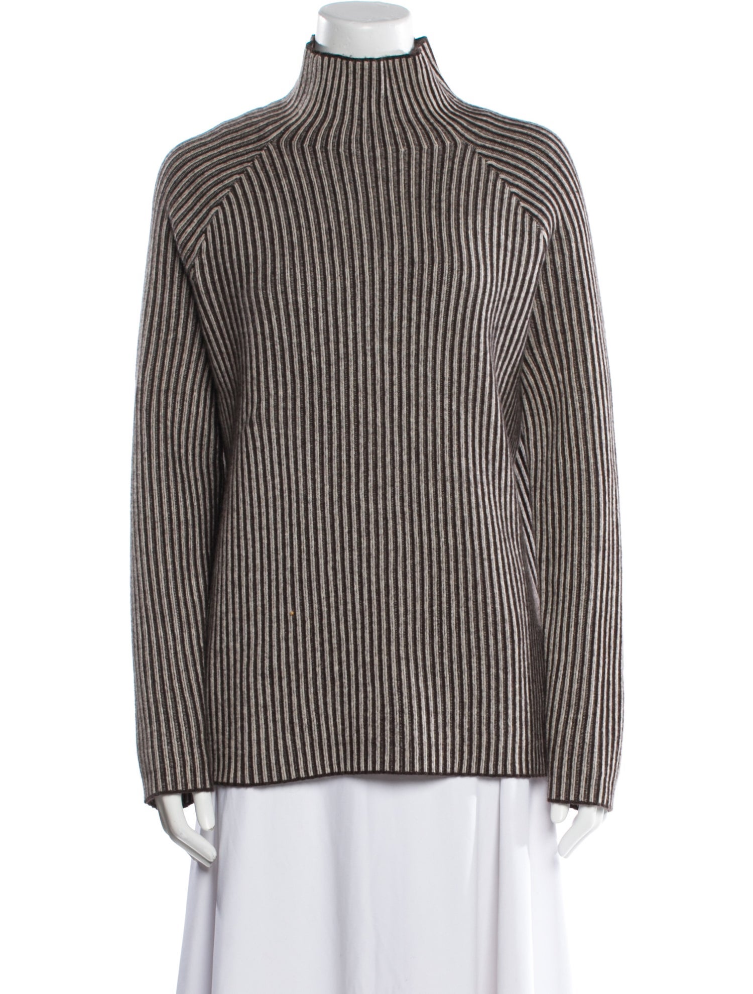 Theory Cashmere Striped Sweater