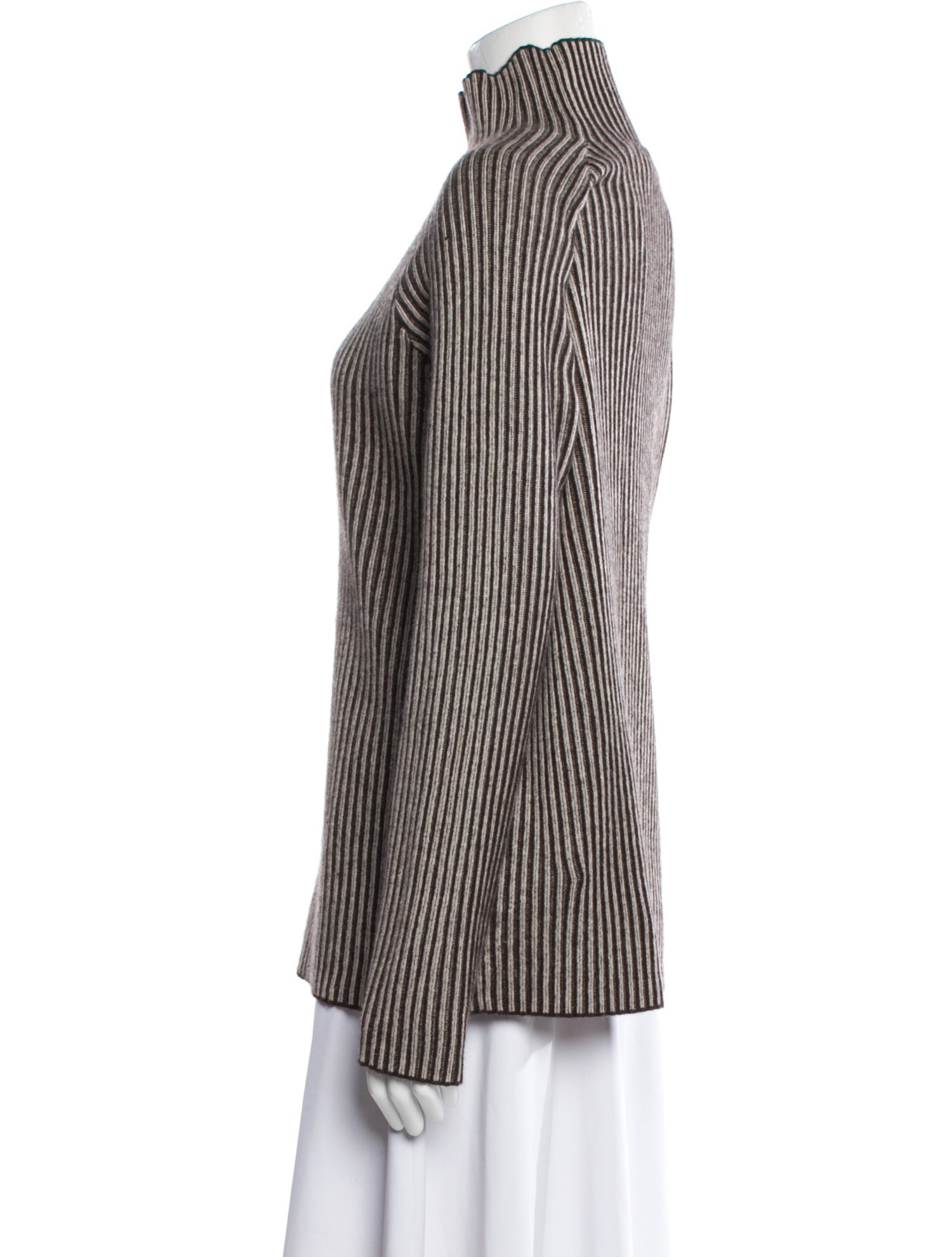 Theory Cashmere Striped Sweater